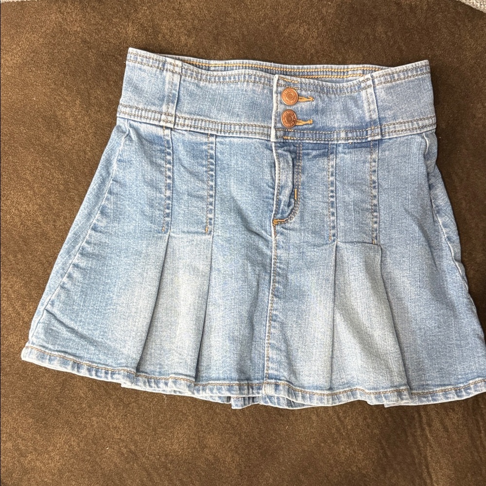 Girls Denim Skirt